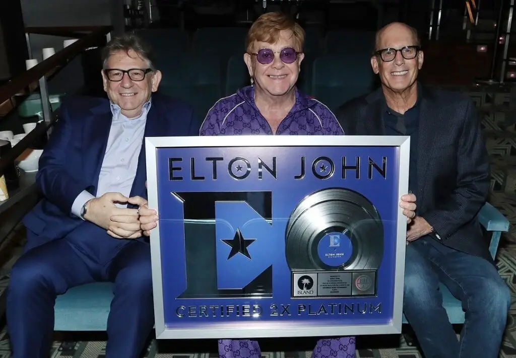 Elton John Receives Custom Music Award