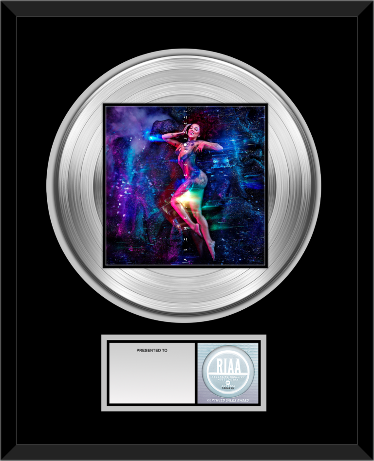 P Style – Standard - RIAA Certified Award Plaque