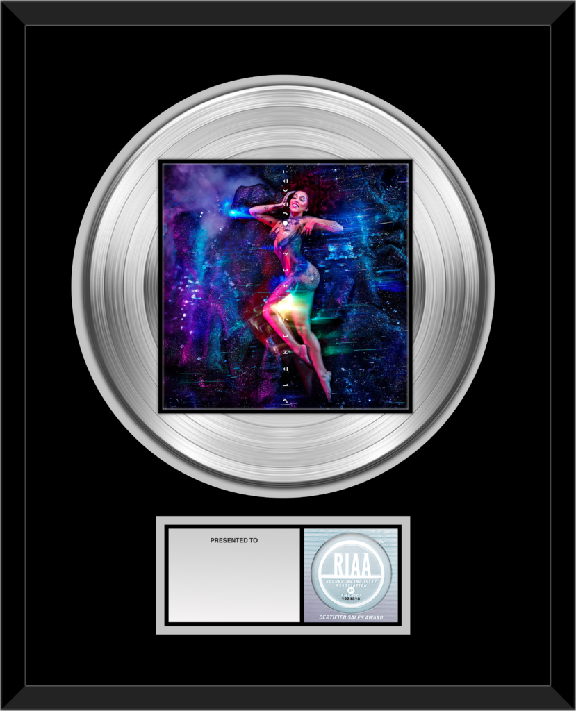 P Style – Standard - RIAA Certified Award Plaque
